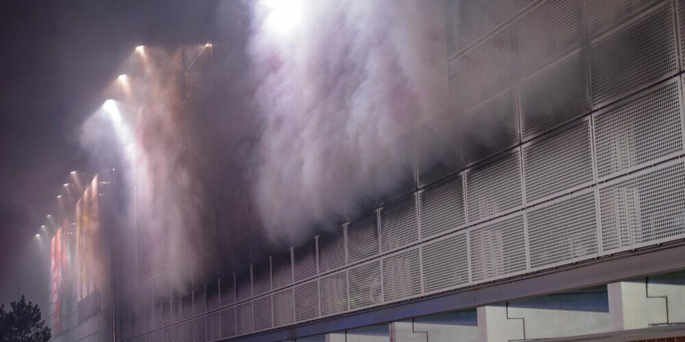 Brand bovengrondse parkeergarage | ExcelAir Projects B.V.